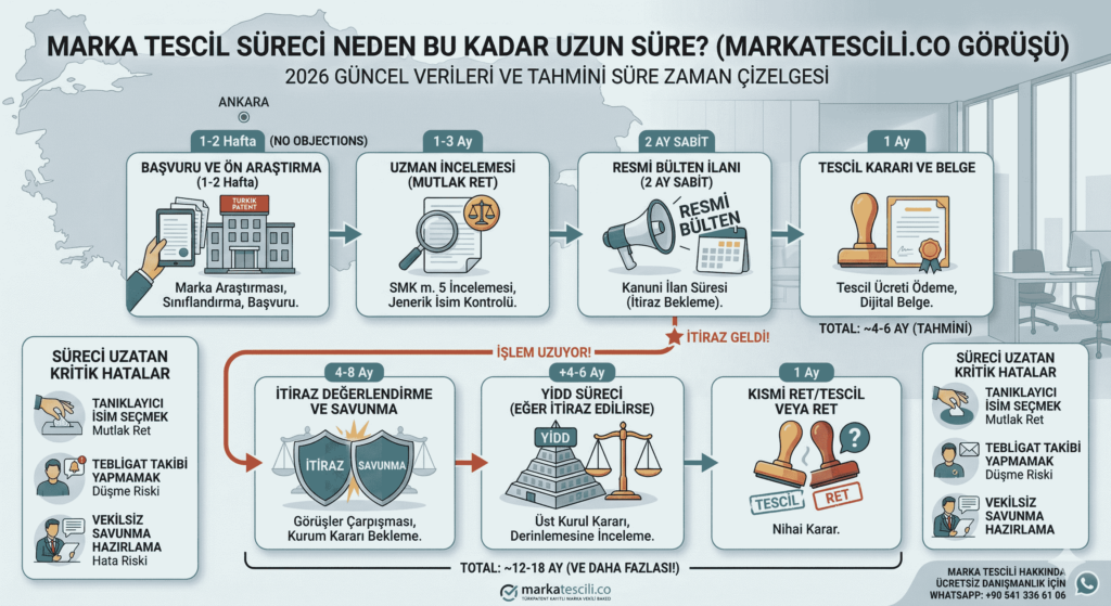 Marka Tescil Süreci Neden Bu Kadar Uzun Sürer?