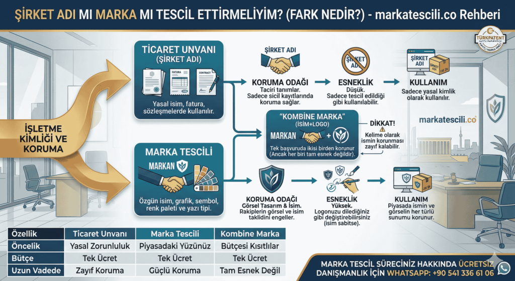 Şirket Adı mı Marka mı Tescil Ettirmeliyim?
